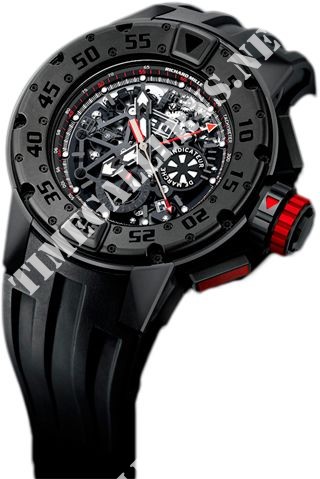 Richard Mille Watches RM 032 Dark Diver Chronograph RM 032 Dark Diver Chronograph Richard Mille Watches RM 032 Dark Diver Chronograph RM 032 Dark Diver Chronograph