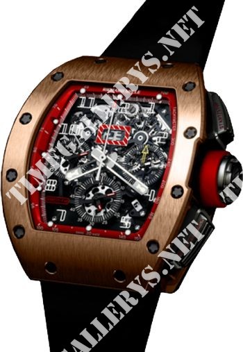 Richard Mille Watches Felipe Massa Flyback Chronograph RM011-FM Rose Gold Richard Mille Watches Felipe Massa Flyback Chronograph RM011-FM Rose Gold