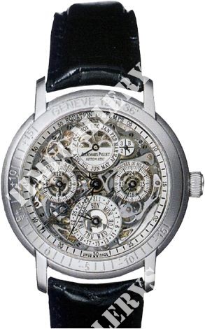 Audemars Piguet Archive Audemars Piguet Jules Audemars Equation of Time Skeleton 25963PT.OO.D002CR.01 Audemars Piguet Archive Audemars Piguet Jules Audemars Equation of Time Skeleton 25963PT.OO.D002CR.01