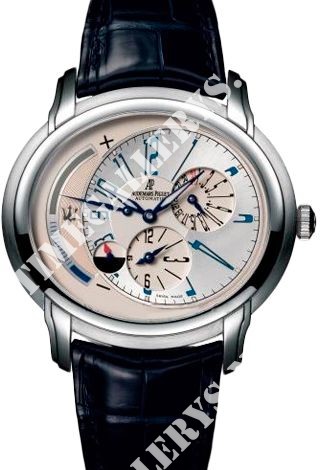Audemars Piguet Archive Audemars Piguet Millenary Maserati Dual Time 26150PT.OO.D028CR.01 Audemars Piguet Archive Audemars Piguet Millenary Maserati Dual Time 26150PT.OO.D028CR.01