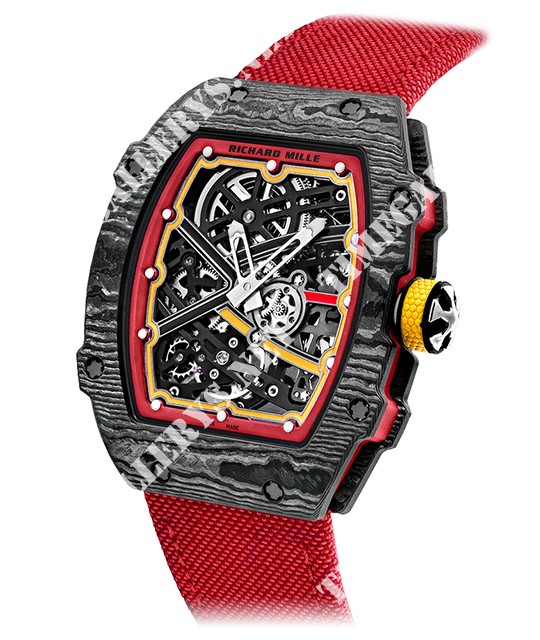Richard Mille Men's Collection RM 67-02 Red Quartz TPT Richard Mille Men's Collection RM 67-02 Red Quartz TPT