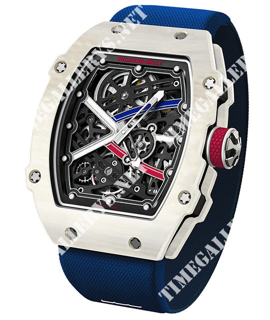 Richard Mille Men's Collection RM 67-02 White Quartz TPT Richard Mille Men's Collection RM 67-02 White Quartz TPT