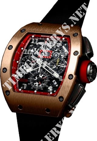 Richard Mille Archive Richard Mille Felipe Massa Flyback Chronograph RM 011-FM Rose Gold Richard Mille Archive Richard Mille Felipe Massa Flyback Chronograph RM 011-FM Rose Gold