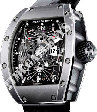 Richard Mille Watches RM 022 Aerodyne Tourbillon Dual Time Zone RM 022 WG Richard Mille Watches RM 022 Aerodyne Tourbillon Dual Time Zone RM 022 WG