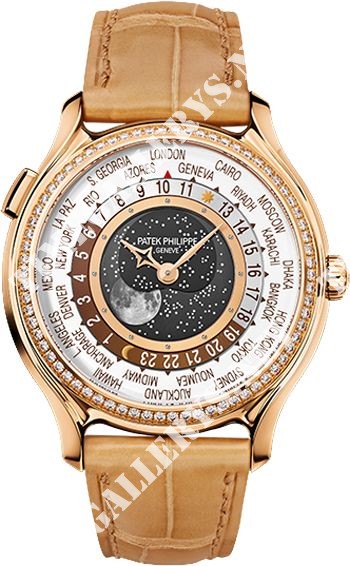 Patek Philippe 175th-Anniversary World Time Moon Lady 7175R-001 Patek Philippe 175th-Anniversary World Time Moon Lady 7175R-001